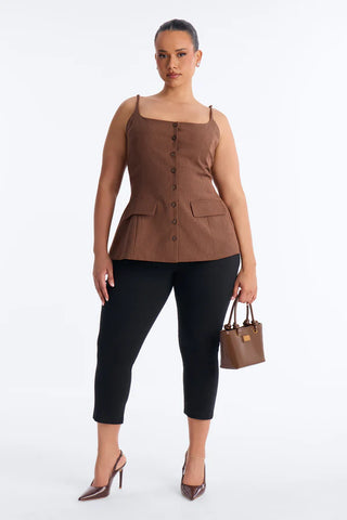 Classic Charm Button Up Top