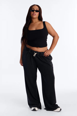 Madison Basic Square Neck Tank Top