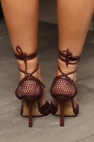 Always Remember Me Mesh Pumps