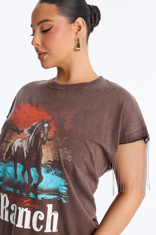 Heritage Ranch Chain Sleeve Tee