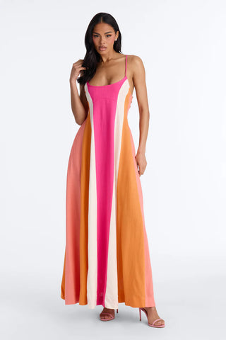 Sweet Energy Linen Maxi Dress