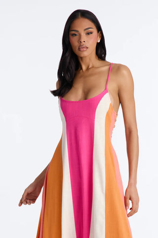 Sweet Energy Linen Maxi Dress