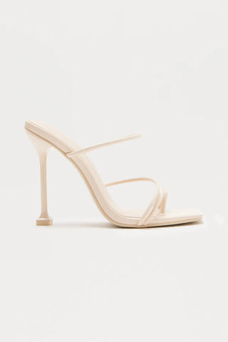 Get Over It Heeled Mules - Black