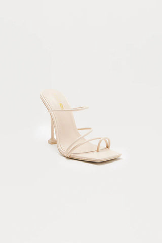 Get Over It Heeled Mules - Black