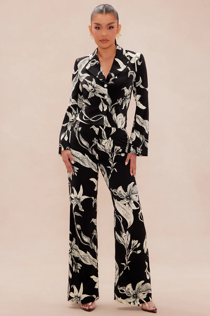 Aubrey Floral Blazer Set