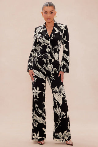 Aubrey Floral Blazer Set
