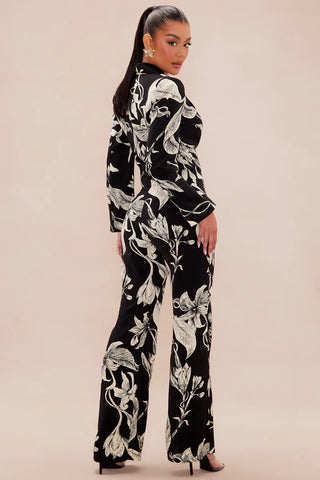Aubrey Floral Blazer Set