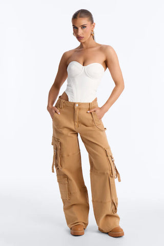 Desi Mineral Wash Cargo Pant
