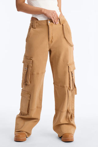 Desi Mineral Wash Cargo Pant