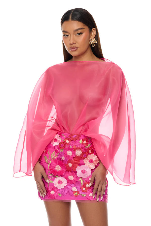Fall In Love Taffeta Skirt Set