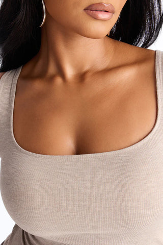 Madison Basic Square Neck Tank Top