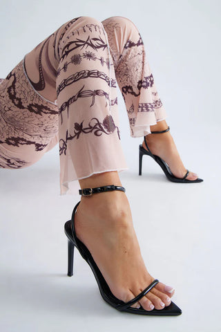 Take Me Places Heeled Sandals - White