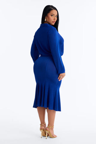 Jemma Slinky Midi Dress