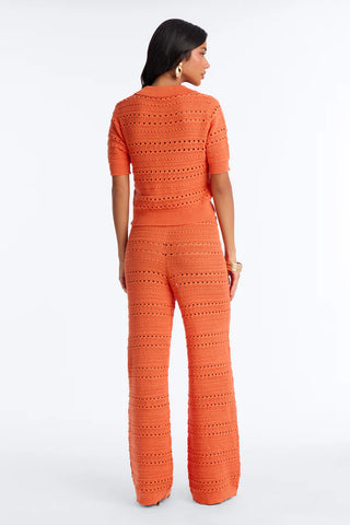 Riley Polo Crochet Pant Set