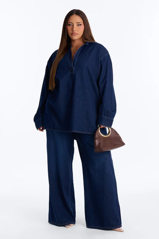 Blue Jean Baby Pant Set