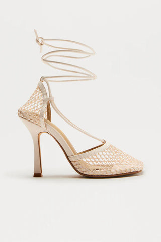 Always Remember Me Mesh Pumps