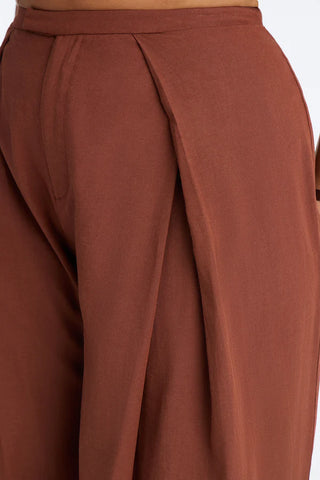 Tyra High Rise Pleated Wide Leg Pant