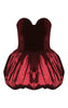 Velvet Puff Ball Dress