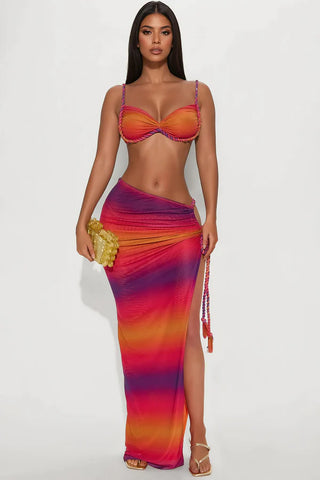 Aurora Lights Maxi Skirt Set