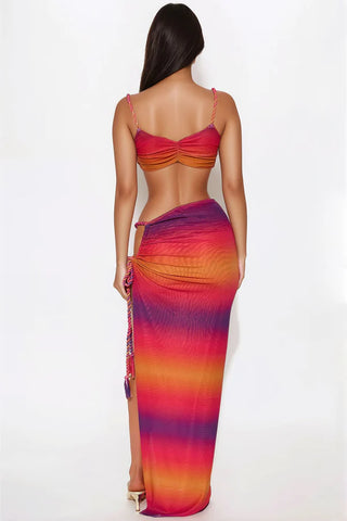 Aurora Lights Maxi Skirt Set