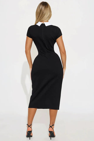 Pretty And Smart Body Sculpting Midi Dress