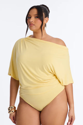 Flatter Me Off Shoulder Bodysuit