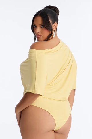 Flatter Me Off Shoulder Bodysuit