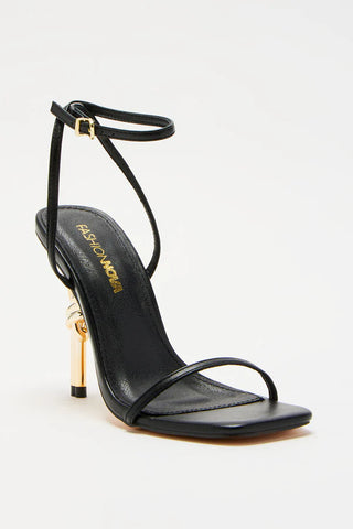 Ready Or Knot Heeled Sandals