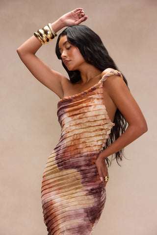 Maylee Textured Maxi Dress
