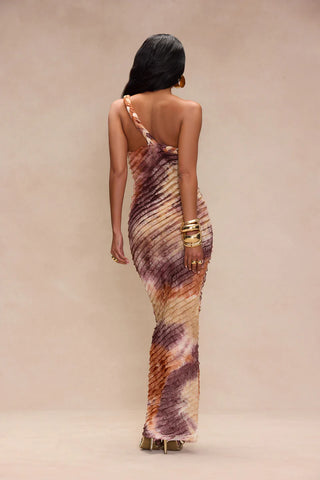 Maylee Textured Maxi Dress