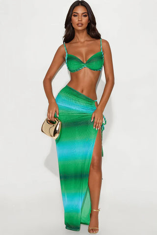 Aurora Lights Maxi Skirt Set