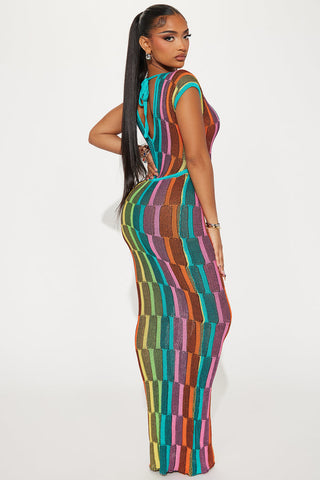 Sia Knit Maxi Dress