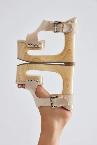 One Last Chance Wedges - Cream