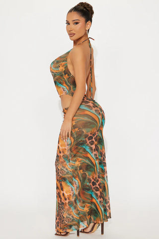 Destiny Cut Out Maxi Dress