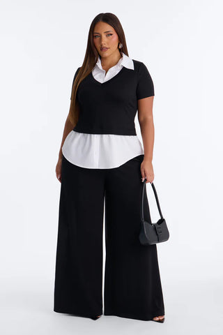Sharay Knit 2fer Pant Set