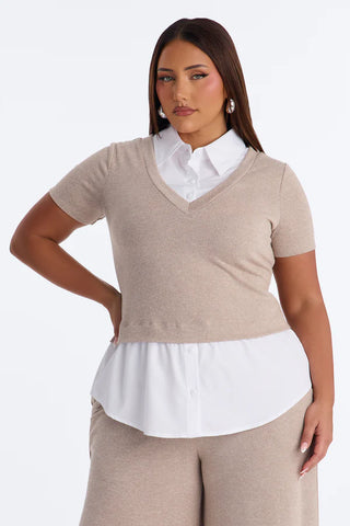 Sharay Knit 2fer Pant Set