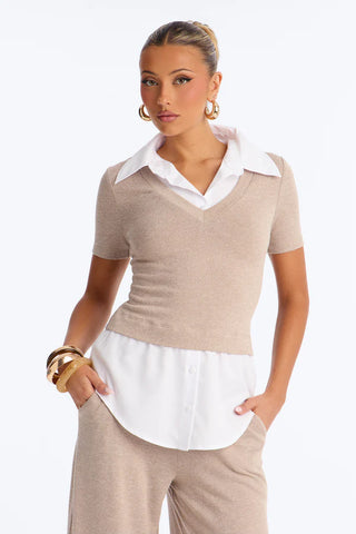 Sharay Knit 2fer Pant Set