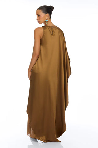 Cosmia Satin Maxi Dress