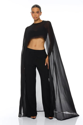 Forever Yours Chiffon Pant Set