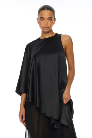 Cosmia Satin Maxi Dress