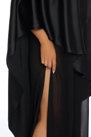 Cosmia Satin Maxi Dress