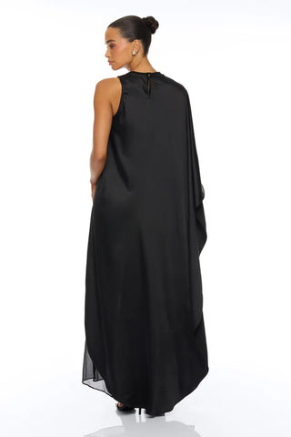 Cosmia Satin Maxi Dress