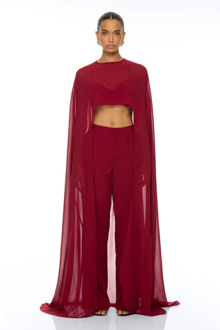 Forever Yours Chiffon Pant Set