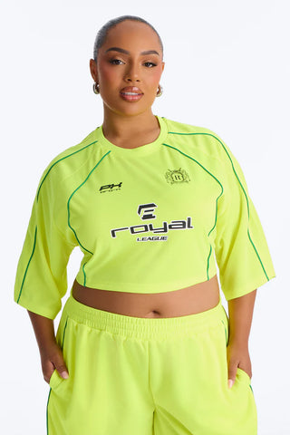 Royal League Jort Set - Lime