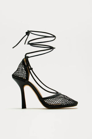 Always Remember Me Mesh Pumps
