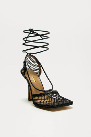Always Remember Me Mesh Pumps