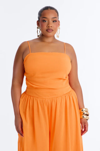 Caroline Chiffon Wide Leg Jumpsuit