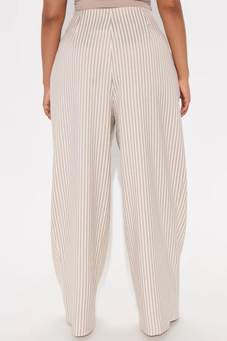 Nara Stripe Twill Trouser