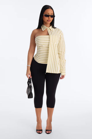 Martini Hour Striped 2 Piece Poplin Shirt