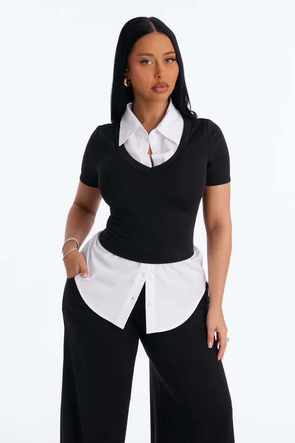 Sharay Knit 2fer Pant Set